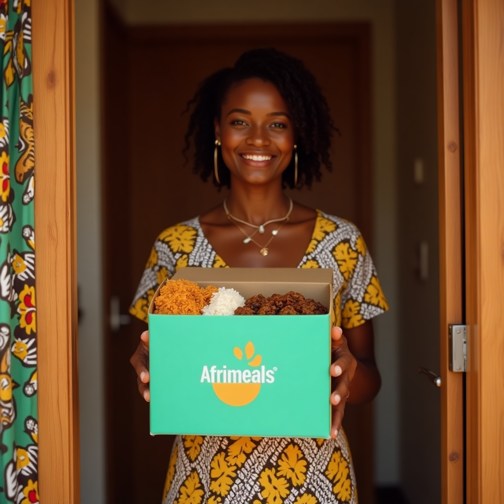Happy users with Afrimeals delivery